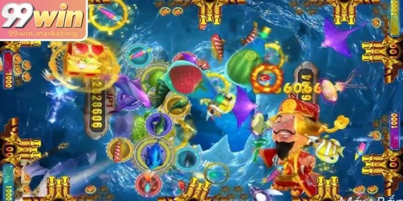 Bắt Cá Đại Thánh 99Win – Thần Thoại Đổi Thưởng Hấp Dẫn 2 Boss đại dương bắt mắt, điểm thưởng cao