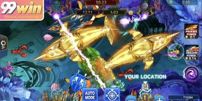 Chúng Thần Phát Tài 99win tái hiện không gian đại dương