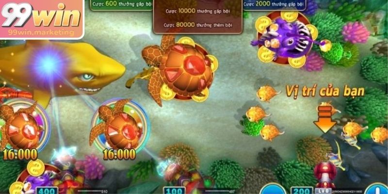 Jackpot Vua Đại Dương 99Win Chinh Phục Kho Báu Lòng Biển 3 Giữ nhịp bắn đều, tập trung vào mục tiêu lớn