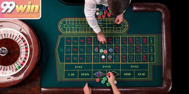 Roulette 99Win – Vòng Quay Châu Âu, Thắng Lớn Từng Lượt 2 Cược trong nhận thưởng cực cao nhưng khả năng trúng thấp