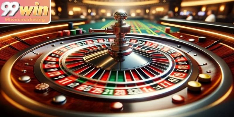Sảnh EVO 99Win – Live Casino Châu Âu Đẳng Cấp Đạt Chuẩn 2 Bàn quay Roulette đạt chuẩn, trả thưởng nhanh