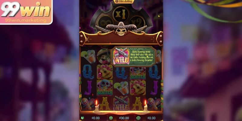 Wild Đạo Tặc 99Win kết hợp ánh sáng rực rỡ